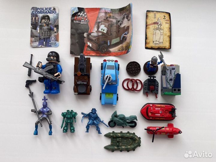 Игрушки для мальчика пакетом