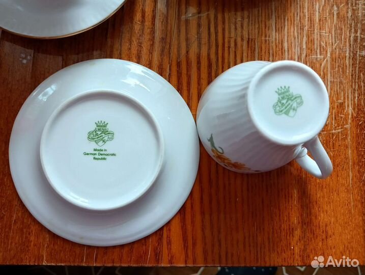 Сервиз кофейный гдр