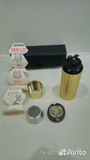 Винтажный Hitachi BMR-120 электрическая аккумулято