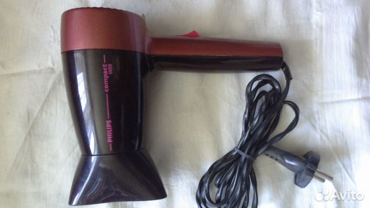 Фен для сушки волос Philips Compact,1400w