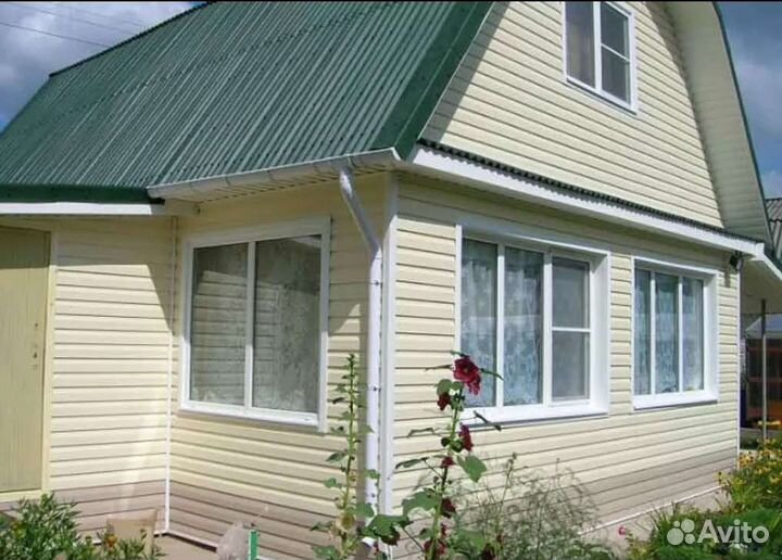 Обшивка домов сайдингом