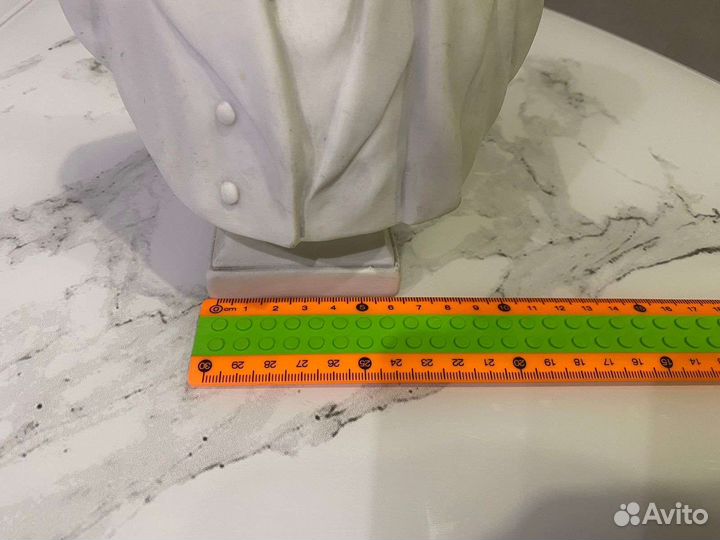 Фарфоровая статуэтка Бюст Шевченуо лфз