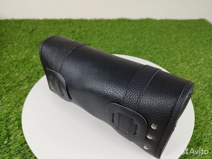 Сумка для мотоцикла на руль. Цвет черный. Новая