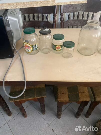 Банка стеклянная 1л/700мл/500мл