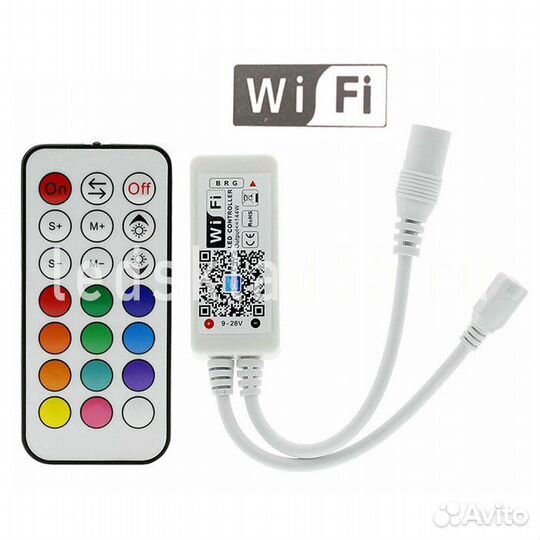 Контроллер RGB wifi для светодиодной ленты