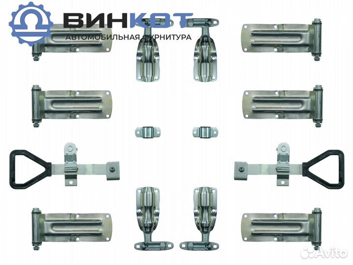 Комплект автофурнитуры с рукояткой Дельта