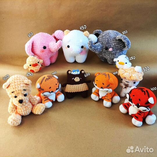 Вязаные игрушки