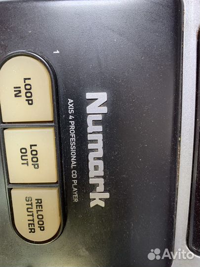 Numark axis 4 professional cd player