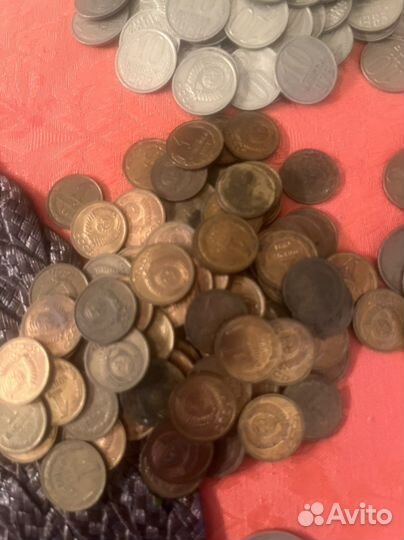 Монеты ссср. 1,2, 3,5 10, 20 к. 50 рублей 1992