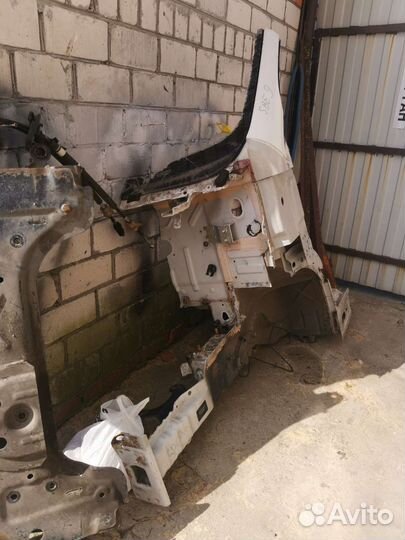 Лонжерон передний левый Пежо боксер 3