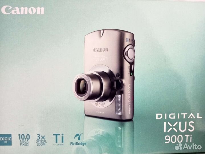 Фотоаппарат Canon Digital ixus 900 Ti