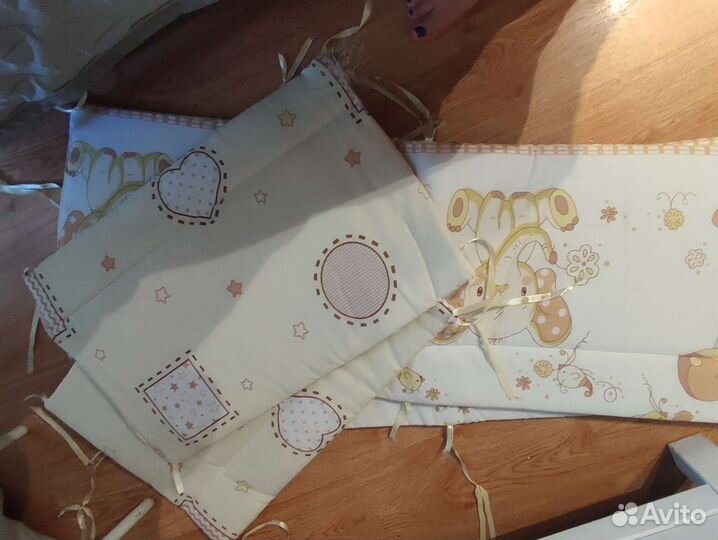Бортики в детскую кроватку