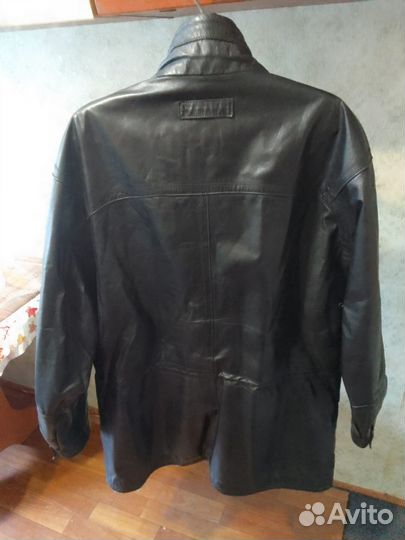 Кожаная куртка мужская размер, 50 52