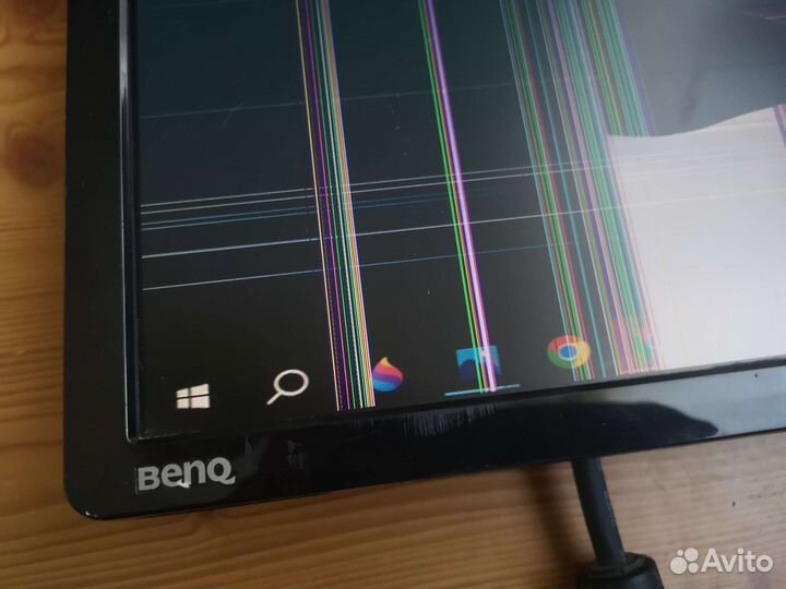 Монитор benq g2025hda, разбита матрица