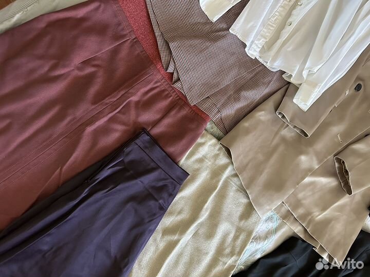 Пакет брендовой одежды на девушку