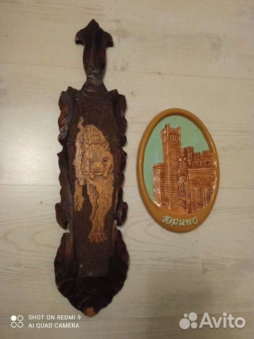 Панно из дерева и гипса