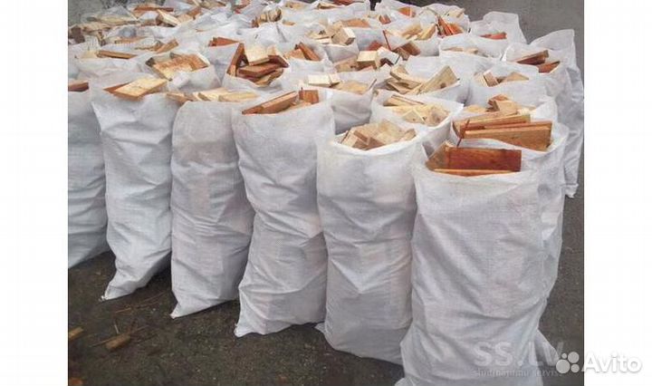 Дрова В мешках 50 кг