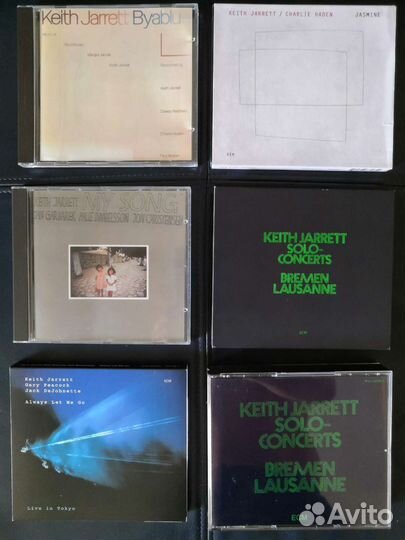 CD jazz Keith Jarrett / ECM (Germany)
