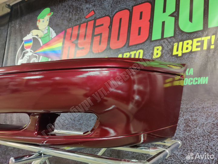 Бампер daewoo nexia n100 старого образца вишня 74U