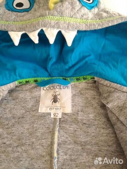 Толстовка дракончик утеплённая кофта комбинезон