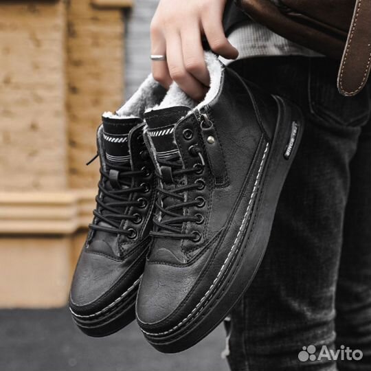 Мужские зимние ботинки