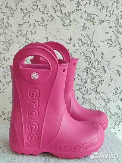 Резиновые сапоги crocs c11