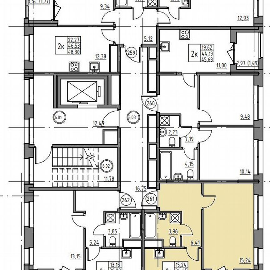 1-к. квартира, 36,6 м², 6/12 эт.