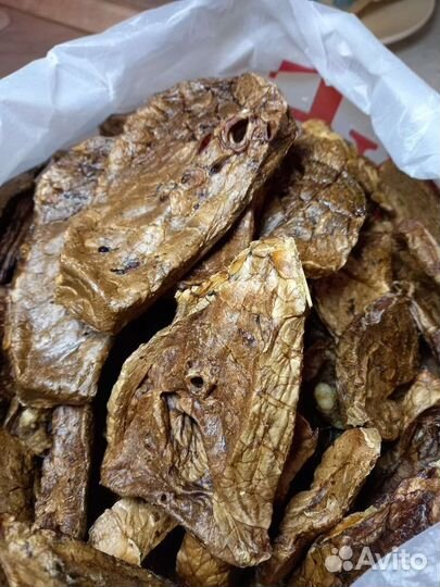 Лакомства для собак. Легкое говяжье. Сушеное