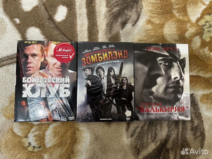 Специальные издания DVD дисков в картонных боксах