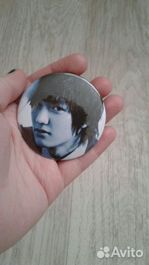 Значок с Ли минхо (k-pop, дорамы и всё такое)