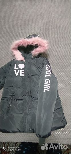 Пуховик для девочки