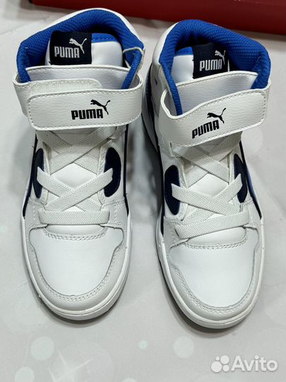 Кеды кроссовки Puma, натур. кожа, р-р 35, 22,5 см