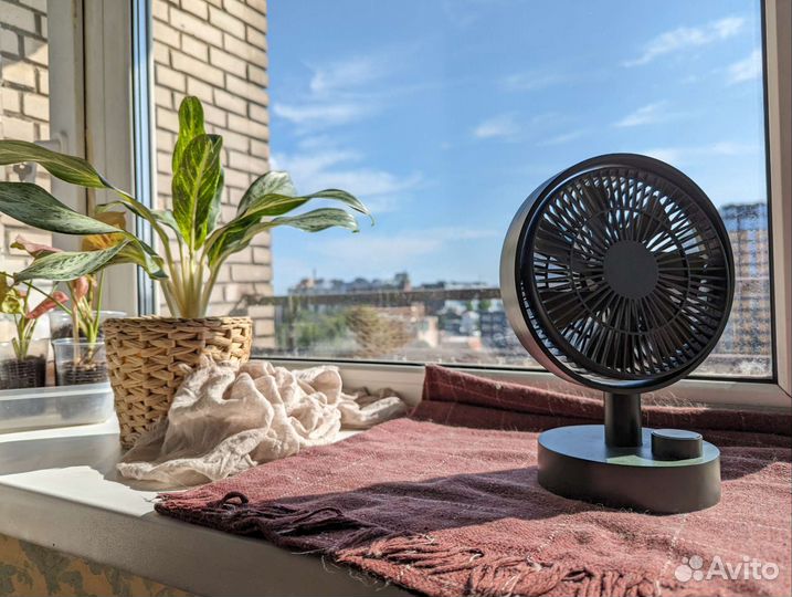 Вентилятор xiaomi настольный портативный