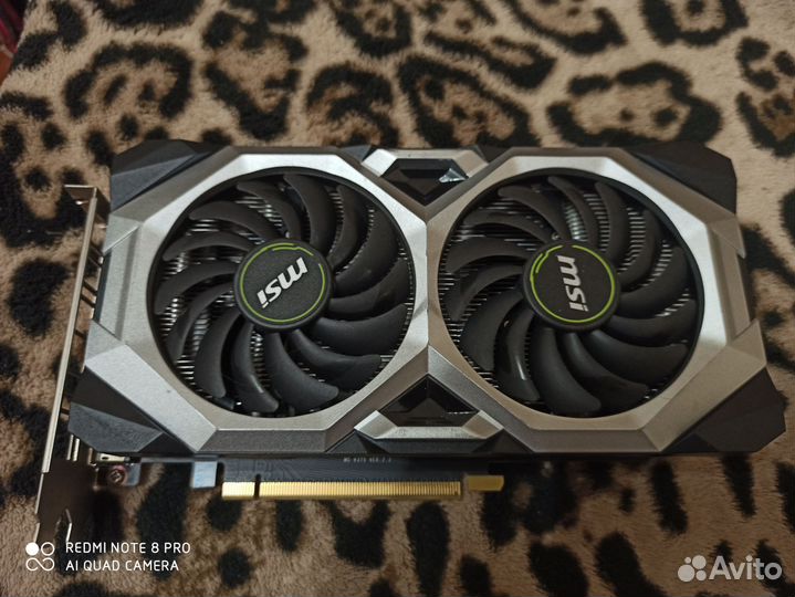 Видеокарта rtx 2060 super msi ventus
