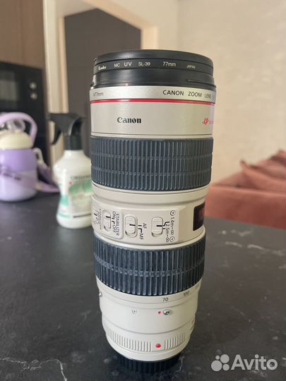 Объектив объектив canon ef 70-200 1:2.8 l is usm