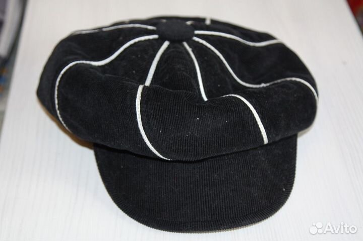 Кепка вельветовая женская