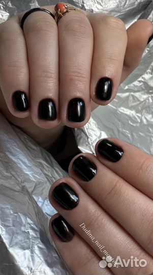 Маникюр покрытие гель лаком укрепление дизайн