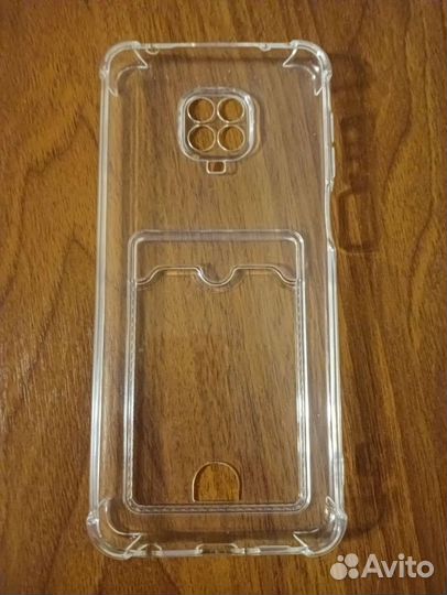 Прозрачный чехол для Xiaomi redmi note 9pro и 9s