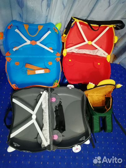 Чемодан детский на колесах Trunki рюкзак Самсонит