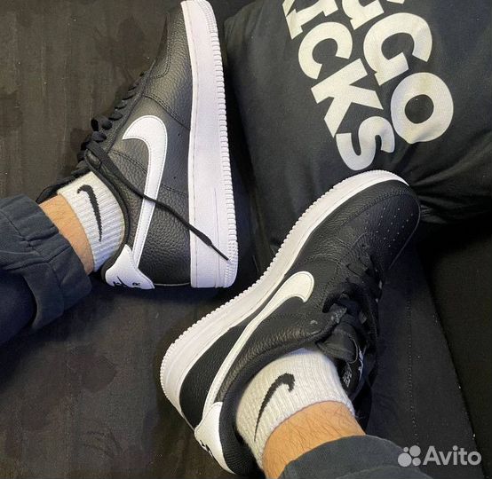 Nike Air Force 1 Black and White