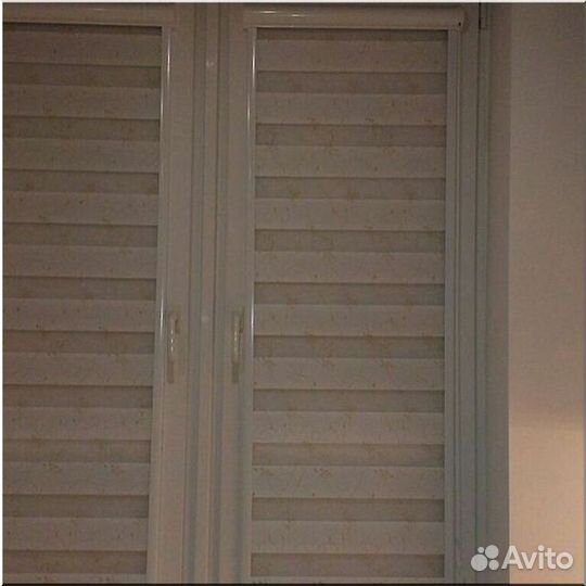 Шторы Зебра рулонные на заказ новые