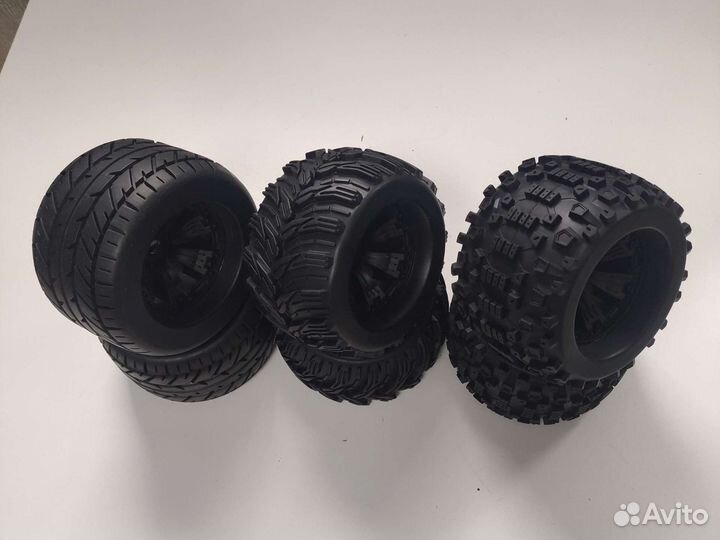 Колеса 17 хекс для трагги и монстра 1:8 1:5