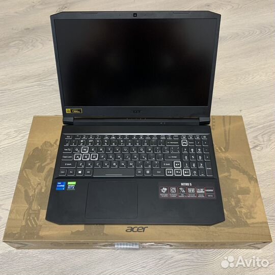 Игровой ноутбук Acer Nitro 5 RTX 3060 / I5 11400H