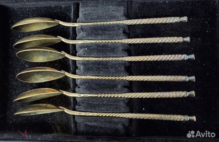 Ложки серебро 875 СССР 1954