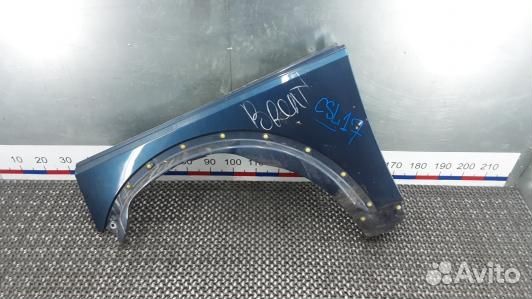 Крыло переднее левое land rover discovery 3 (CSL17