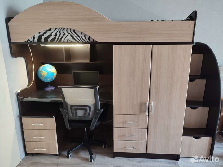 Кровать чердак