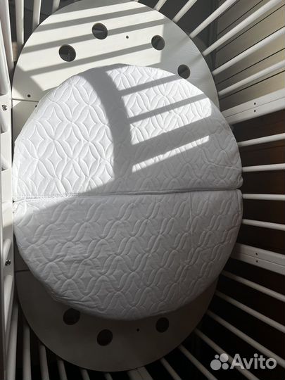 Детская кроватка трансформер с маятником