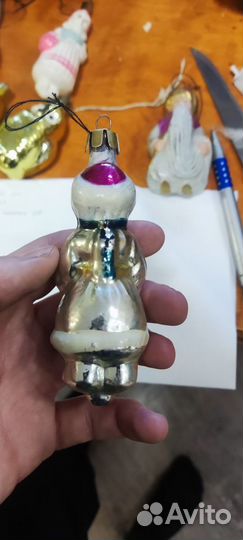 Мальчик с кнутом елочная игрушка СССР