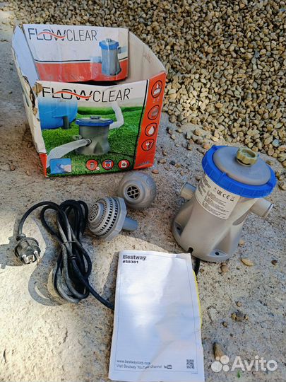 Фильр-насос для каркасного бассейна