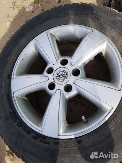 Литые диски Nissan r16